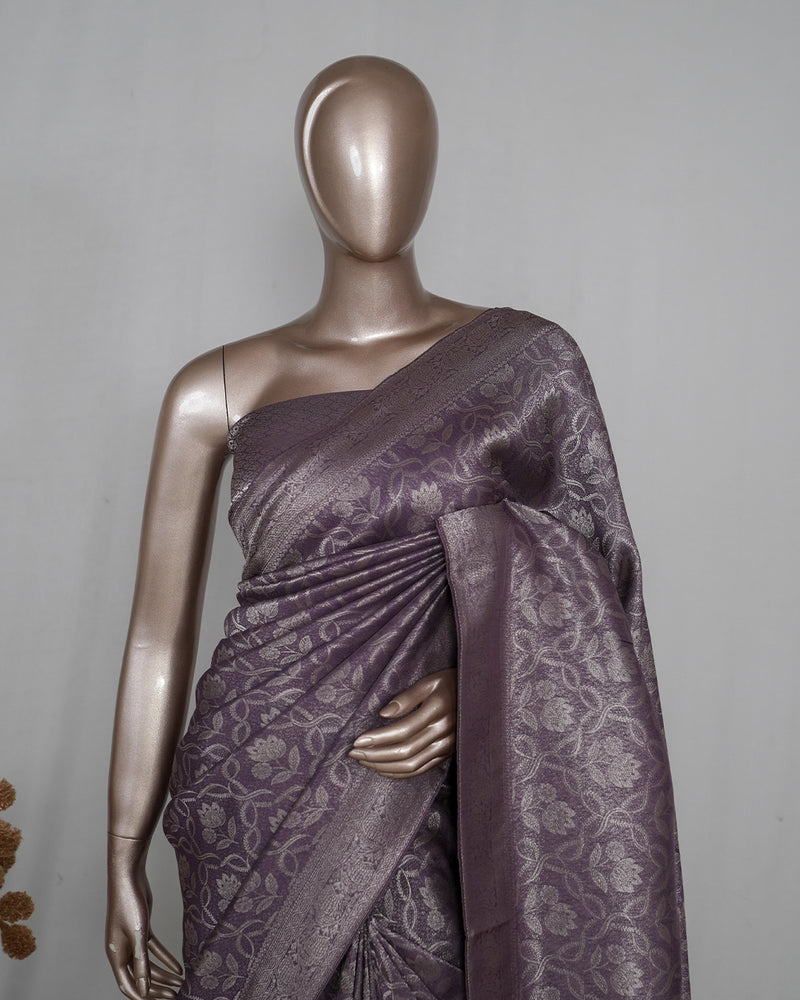 Semi Banrasi Silk Saree SAN4580