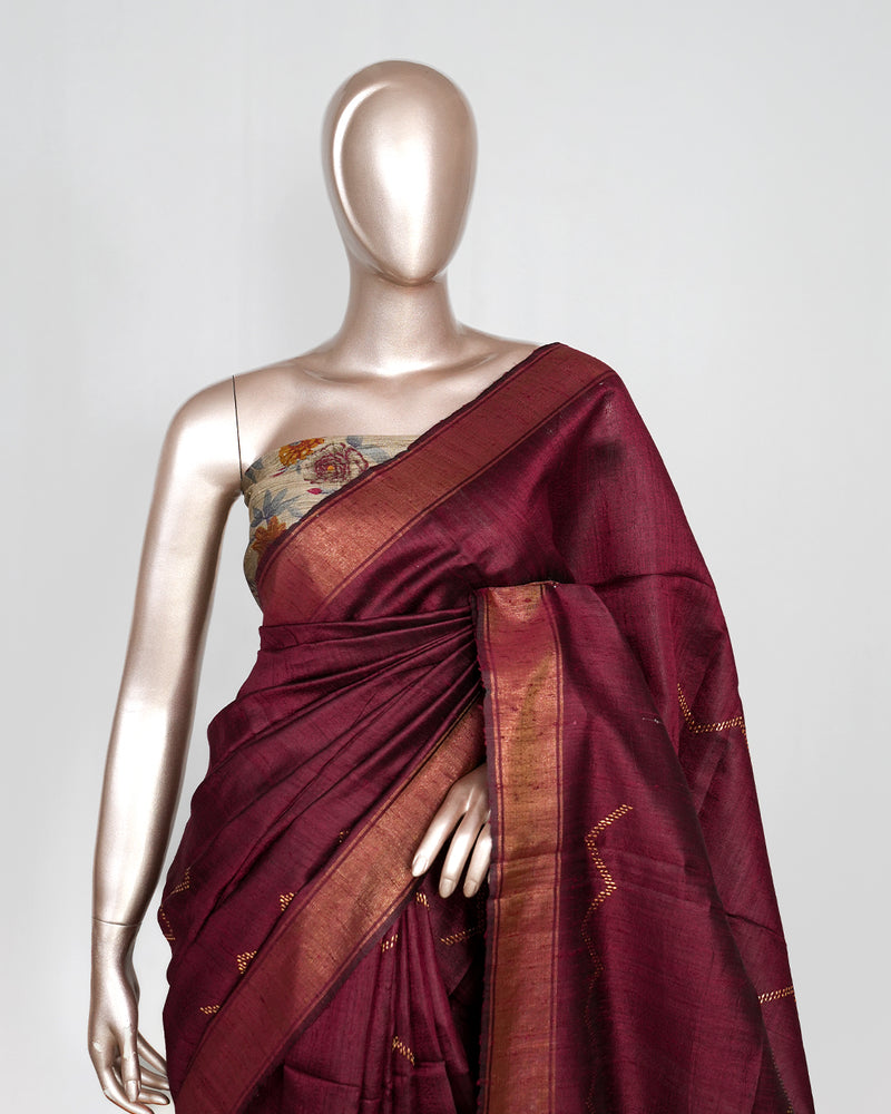 Tussar Silk  SAN4070