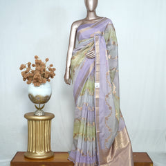 Pure Chanderi Silk Saree  SAN4544