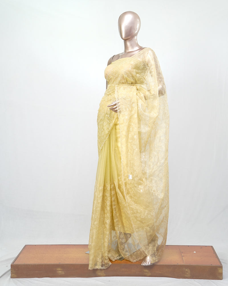 Organza Saree  A SAN4077