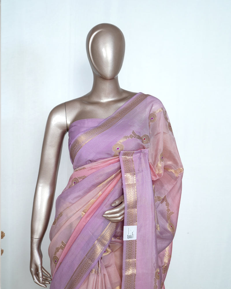 Pure Chanderi Silk Saree SAN4529