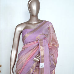 Pure Chanderi Silk Saree SAN4529
