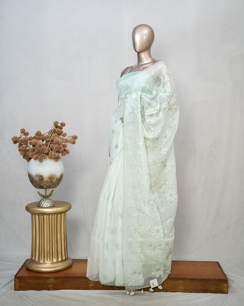 Kota Appliqué Saree  SAN5309  A