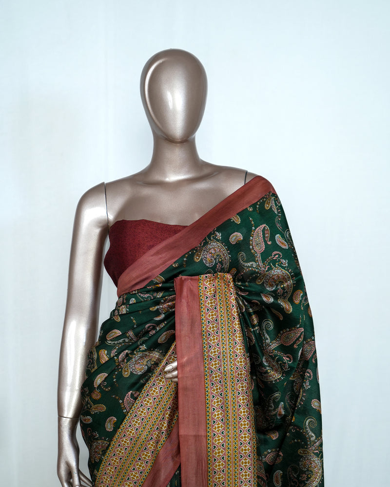 Pure Soft Silk Saree  SAN5008