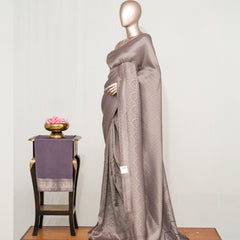 Semi Silk Brocade Banarasi Saree  SAN4636