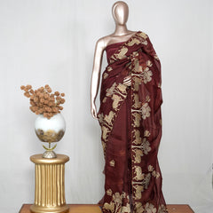 Organza Embroidery Saree SAN4967