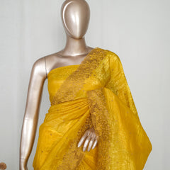 Shimmer Crushed _Crushed Tissue EMB Saree (₹4300) A 004111