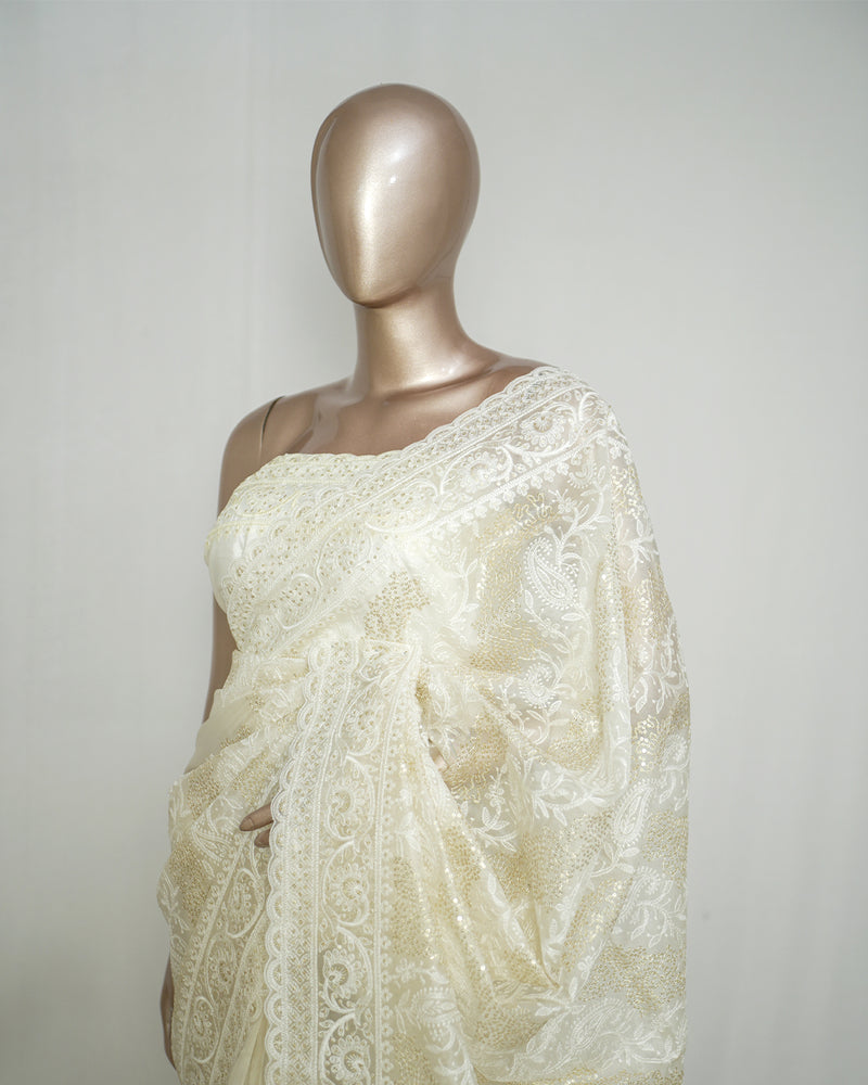 Organza Saree  SAN4858