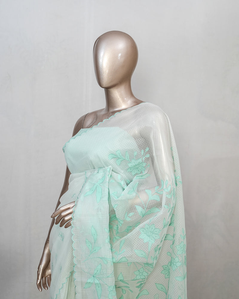 Kota Appliqué Saree  SAN5309  G