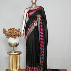 Mysore Semi Silk Saree with Kalamkari SAN5043