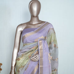 Pure Chanderi Silk Saree  SAN4544