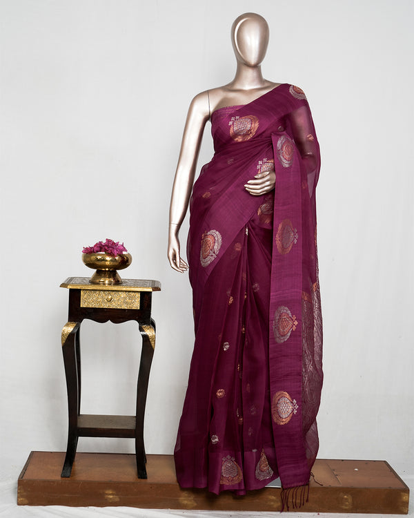 Pure Kora Silk Organza Saree SAN4927