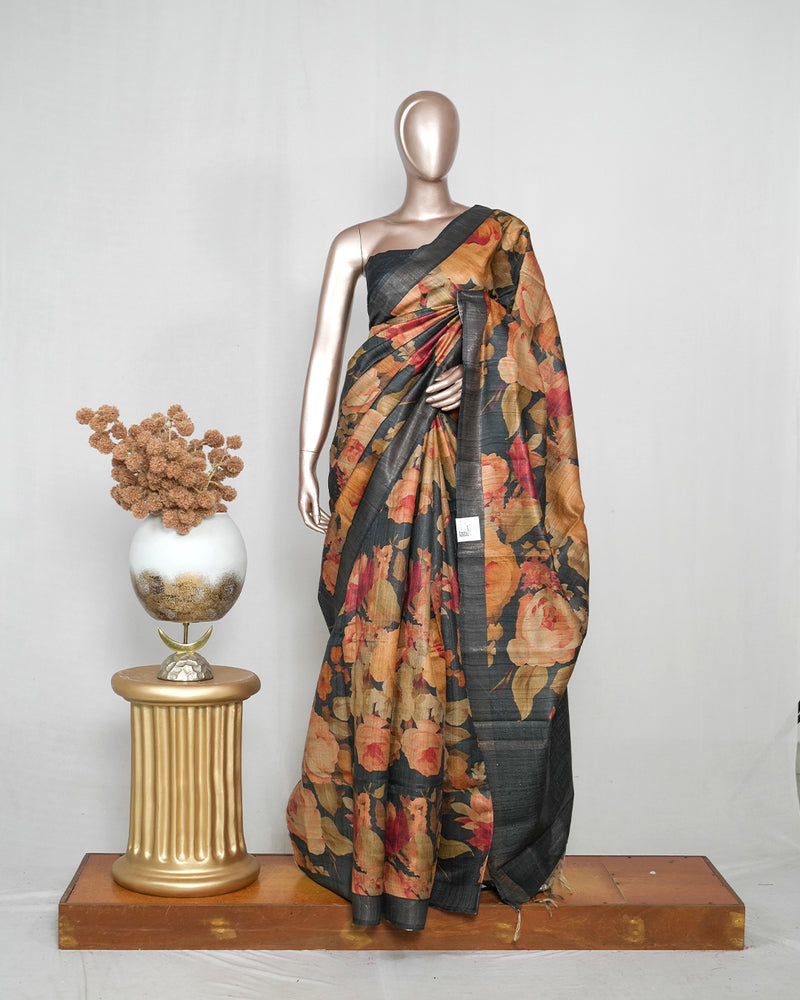 Tussar Silk Saree SAN4069