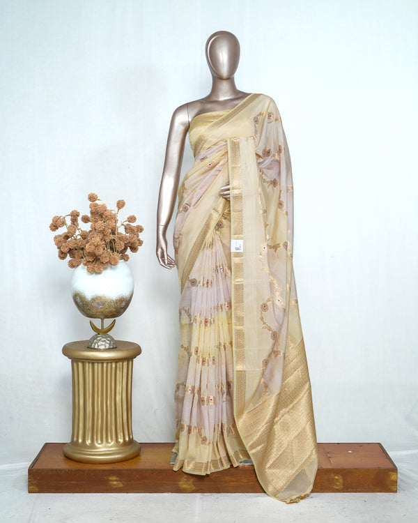 Pure Chanderi Silk Saree SAN4537