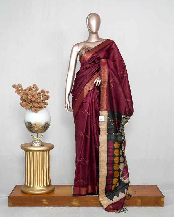 Tussar Silk  SAN4070
