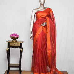 Pure Kora Silk Organza Saree  SAN4926