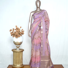 Pure Chanderi Silk Saree SAN4529