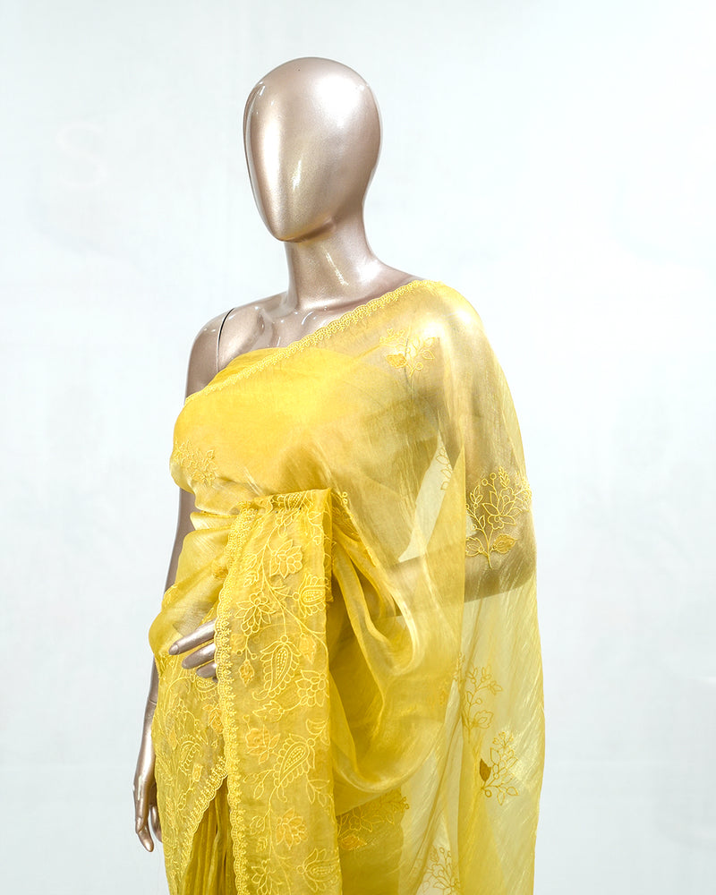 Premium Crushed Organza B SAN4334