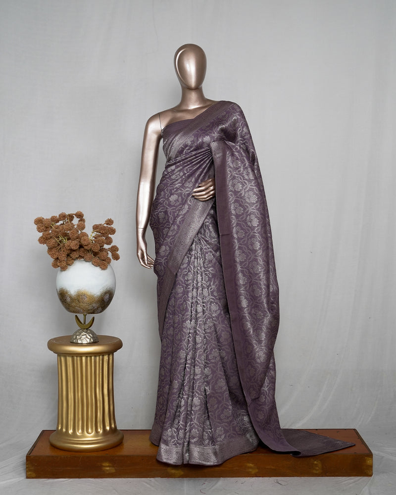 Semi Banrasi Silk Saree SAN4580