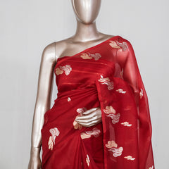 Pure Kora Silk Organza Saree  SAN4932