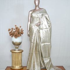 Pure Silver Tissue Saree  SAN4255