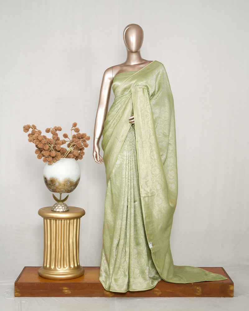 Semi Banrasi Silk Sarees SAN4579