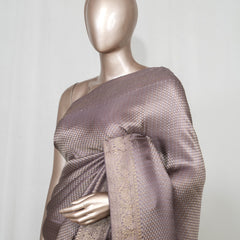 Semi Katan Brocade Banarasi Silk Saree   SAN4564