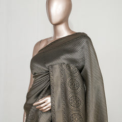 Semi silk with rich brocade weave  SAN4631
