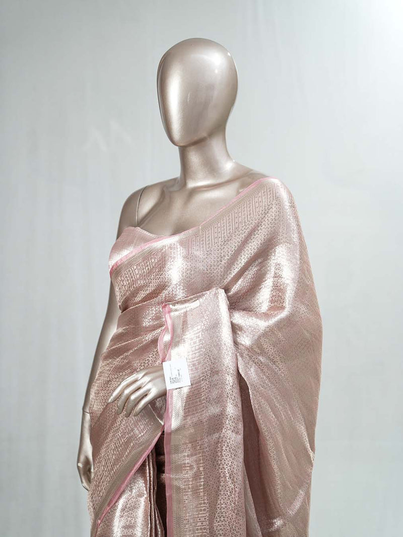 Tissue Banarasi Saree A  SAN4501