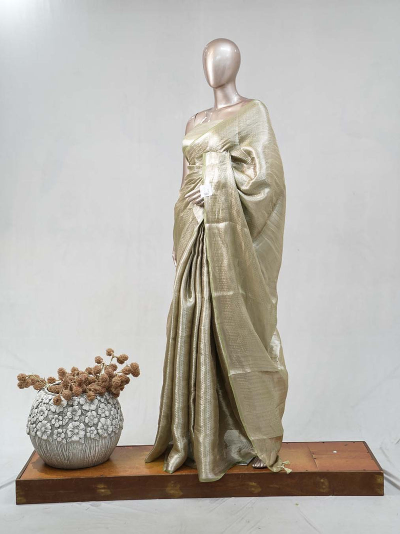 Tissue Banarasi Saree  B SAN4504