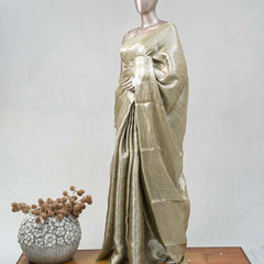 Tissue Banarasi Saree  B SAN4504