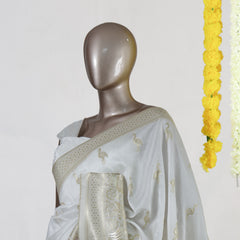 Ivory Swan Heritage Kasavu Saree