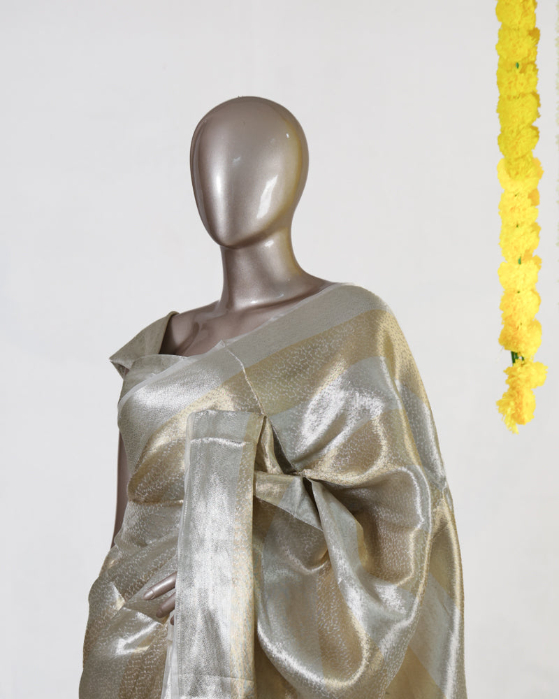Golden Dawn Tissue Saree