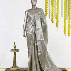 Pearl Glow Tissue Saree