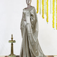 Pearl Glow Tissue Saree