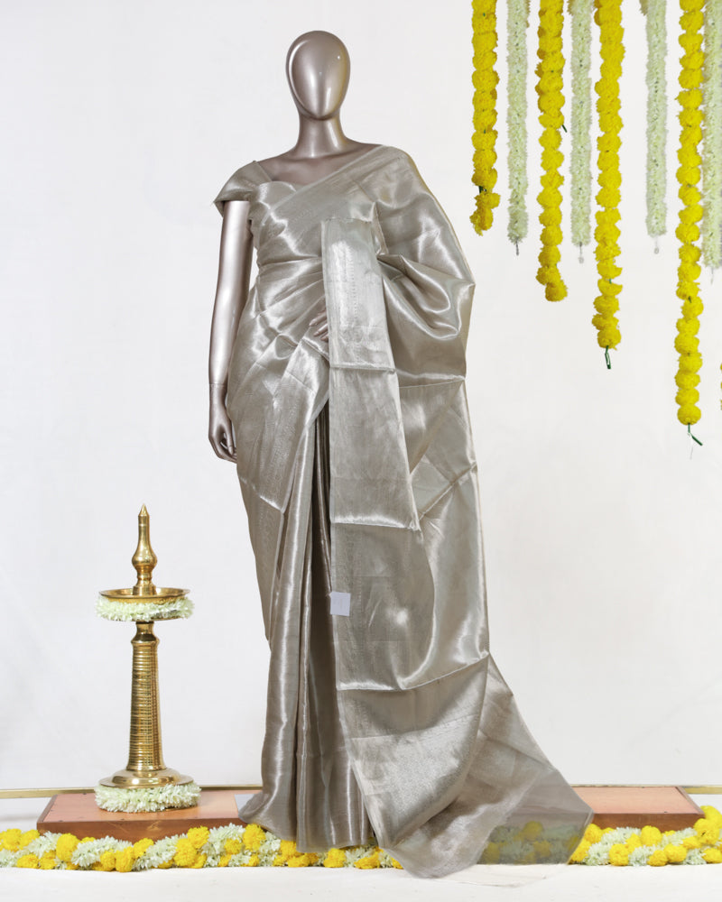 Sterling Glow Tissue Saree