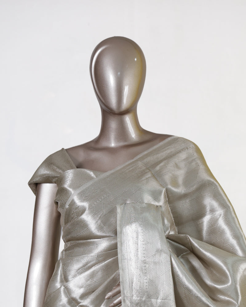 Sterling Glow Tissue Saree