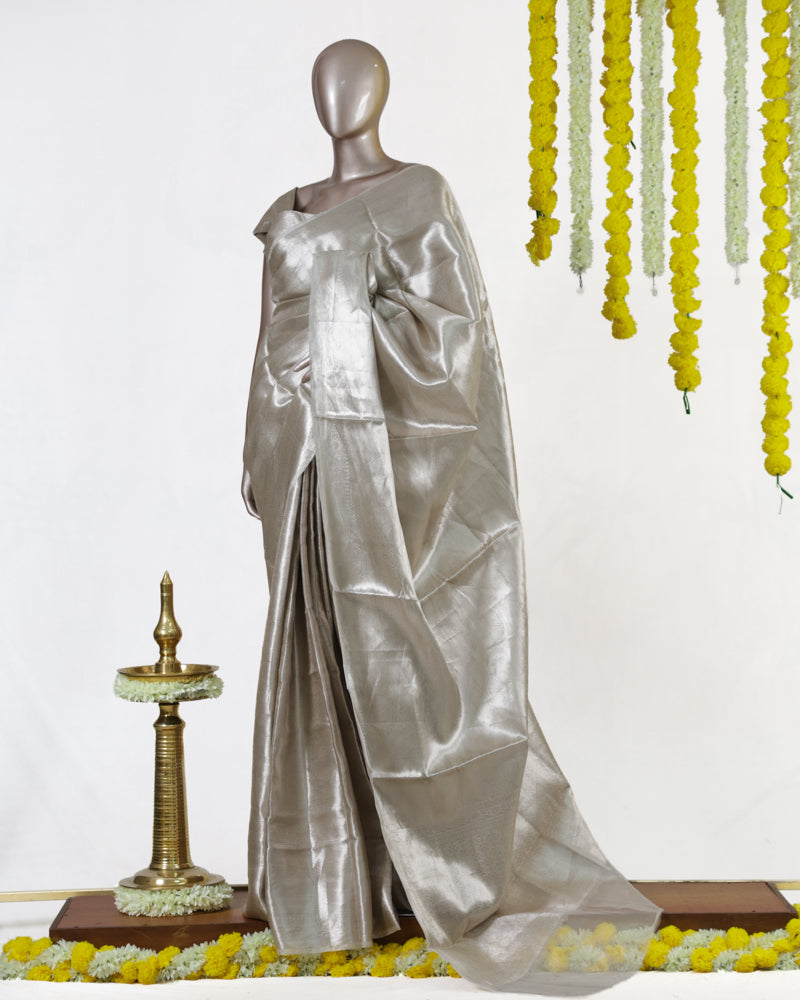 Sterling Glow Tissue Saree