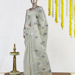 Bluebell Tissue Organza Saree
