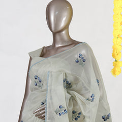 Bluebell Tissue Organza Saree