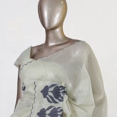 Ashwood Leaf Tissue Organza Saree
