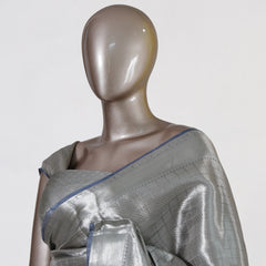 Steel Mist Tissue Saree