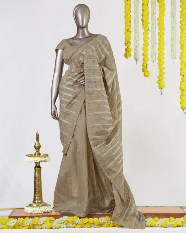 Desert Dune Crinkle Saree