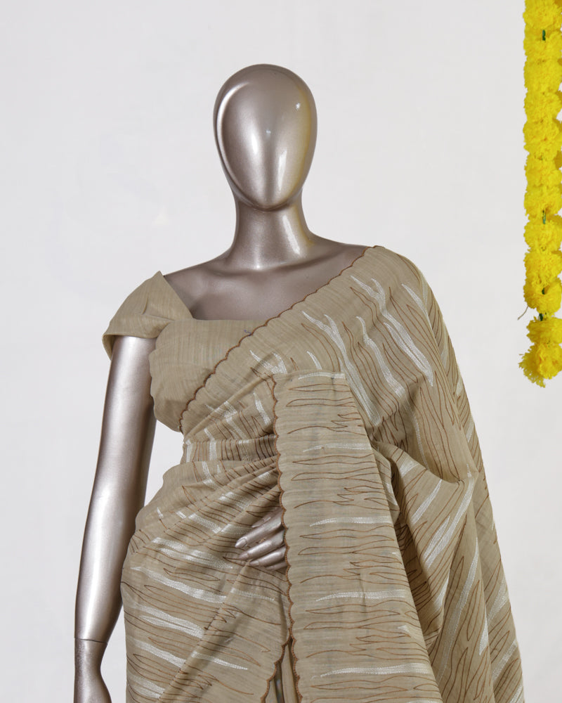 Desert Dune Crinkle Saree