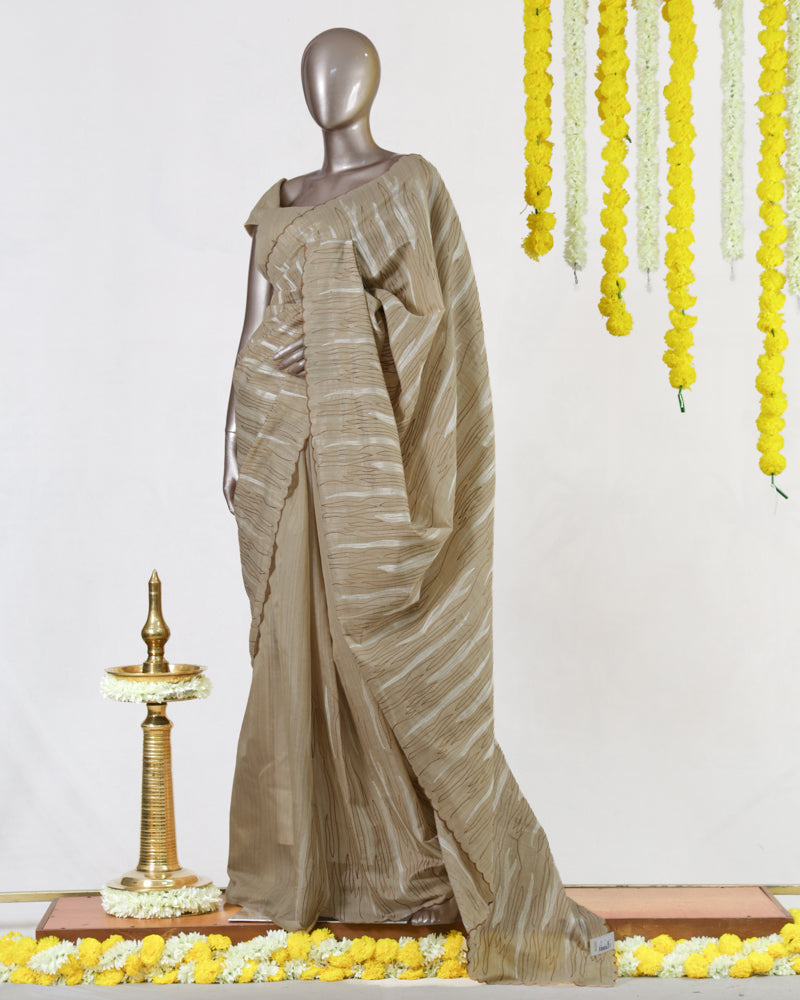 Desert Dune Crinkle Saree
