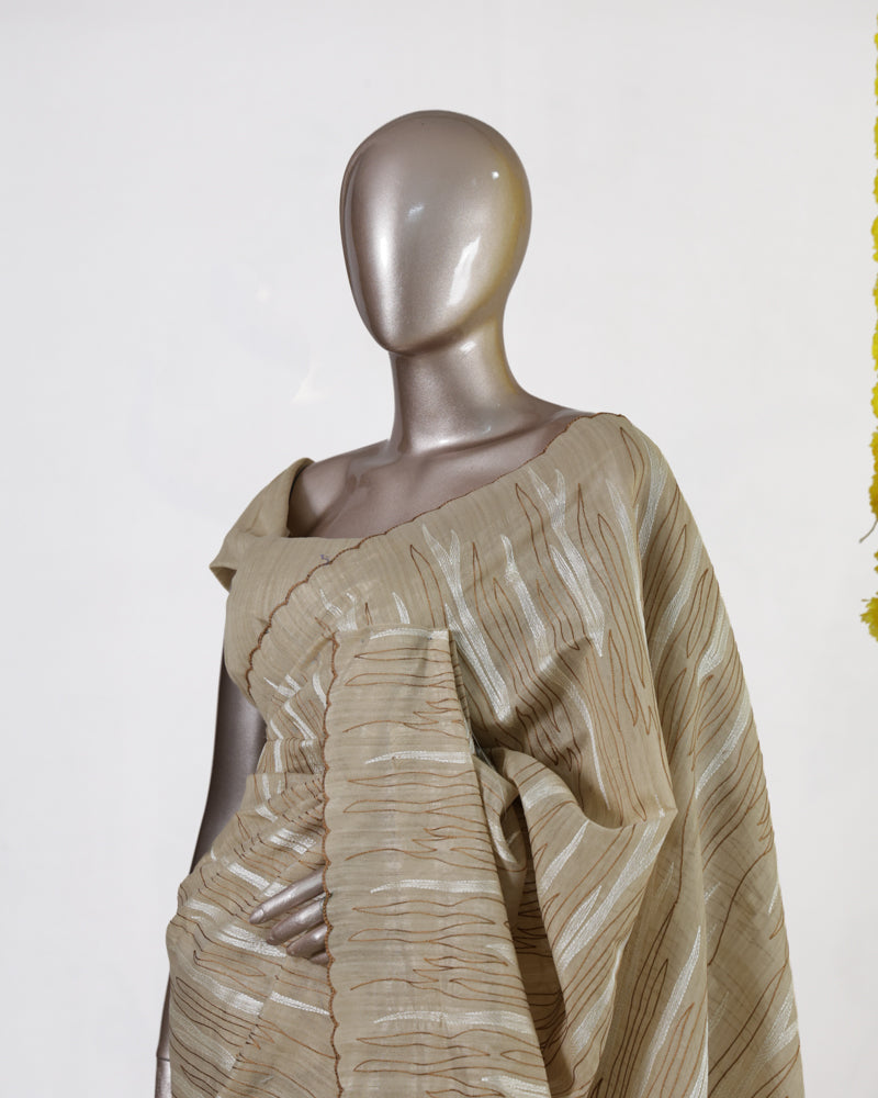 Desert Dune Crinkle Saree
