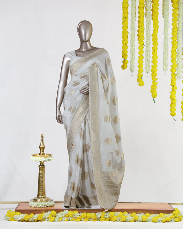 Golden Grace Banarasi Saree