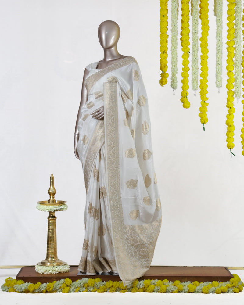 Golden Grace Banarasi Saree