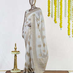 Golden Grace Banarasi Saree