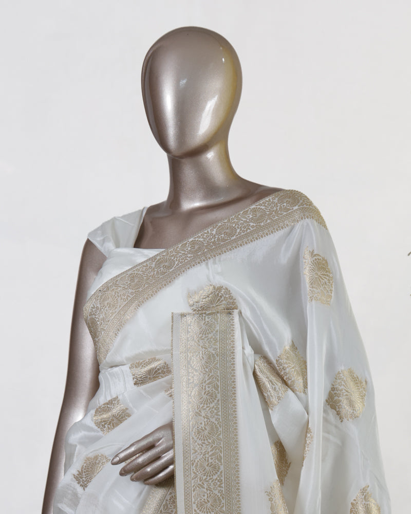 Golden Grace Banarasi Saree
